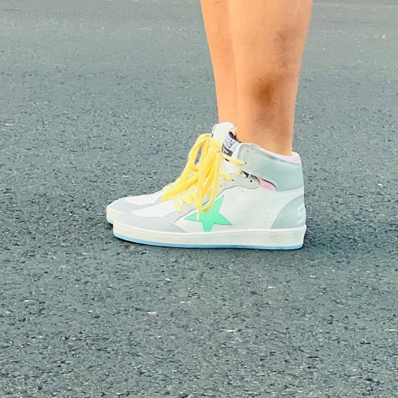 NEW Golden Goose Sky Star High Top Sneakers Limited Private Edition Women 36 US6 - Picture 2 of 16